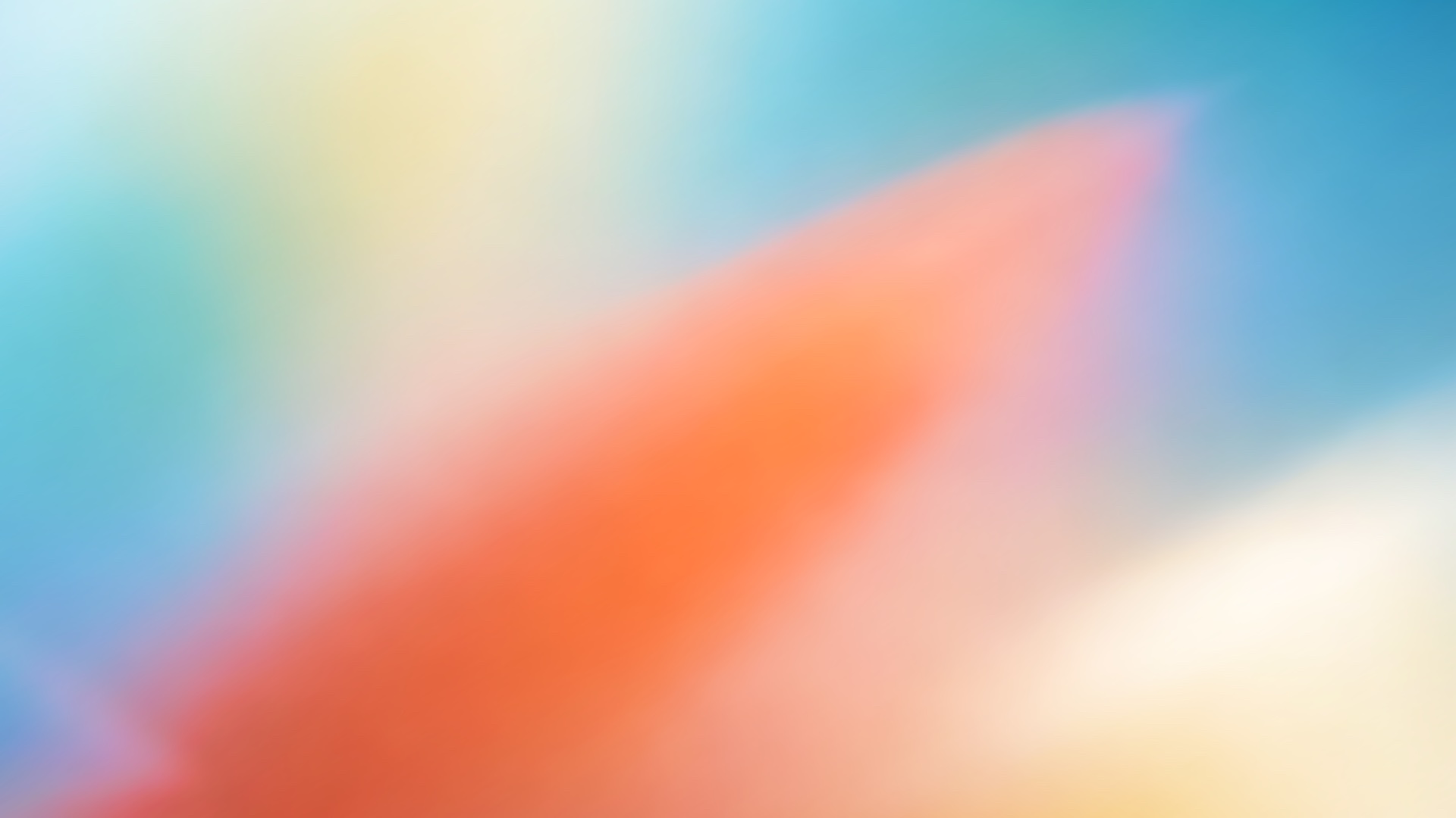 Abstract blue, coral, and orange OpenAI texture